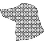 Basic Blackwork Dog 15