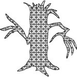 Basic Blackwork Tree 15