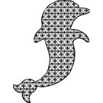 Basic Blackwork Fish 03