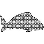 Basic Blackwork Fish 05