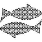 Basic Blackwork Fish 12