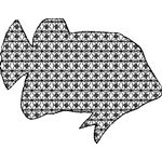 Basic Blackwork Fish 13