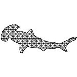 Basic Blackwork Fish 14