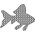 Basic Blackwork Fish 16