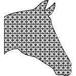 Basic Blackwork Horse 20