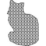 Basic Blackwork Cat 05