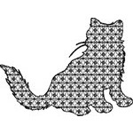 Basic Blackwork Cat 11