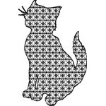 Basic Blackwork Cat 14