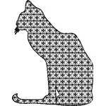 Basic Blackwork Cat 15