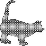 Basic Blackwork Cat 20