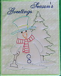 Season's Greetings Greeting Card