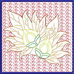 Colorful Flower Quiltblocks 02