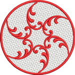 Curly Shaped Coaster 06