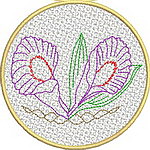 Colorful Flower Coasters 01