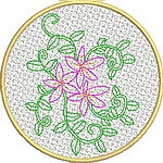 Colorful Flower Coasters 05