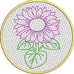 Colorful Flower Coasters 09