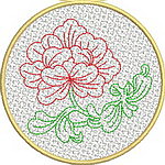 Colorful Flower Coasters 10