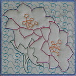 Trapunto Quiltblock 10