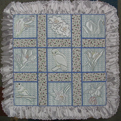 Trapunto Mixed Quiltblocks