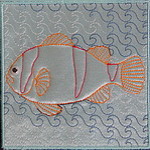 Aqua Marine Quiltblock 04