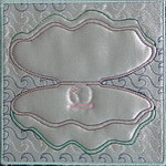 Aqua Marine Quiltblock 06