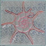 Aqua Marine Quiltblock 10