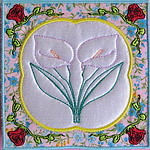 Flower Quiltblock 01