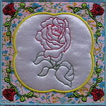 Flower Quiltblock 03