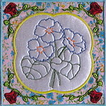 Flower Quiltblock 04