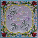 Flower Quiltblock 08