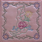 Flower Quiltblock 03