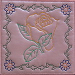 Flower Quiltblock 04