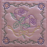 Flower Quiltblock 10