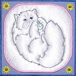 Cat Quiltblock 04