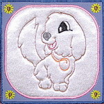 Dog Quiltblock 01