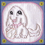 Dog Quiltblock 05