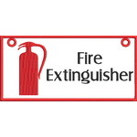 Fire Extinguisher Sign