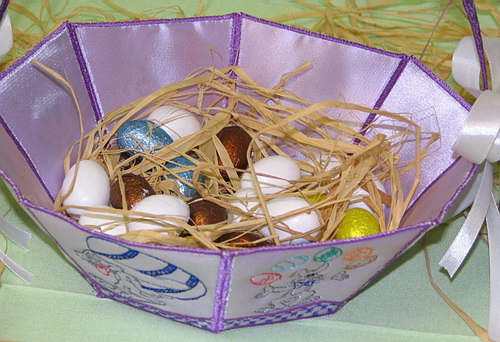 Basket with Eggs