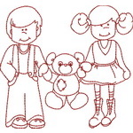 Boys and Girls Redwork 03