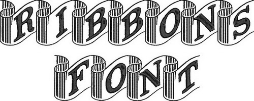 Ribbons Font