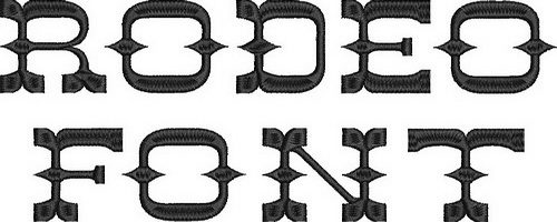 Rodeo Font