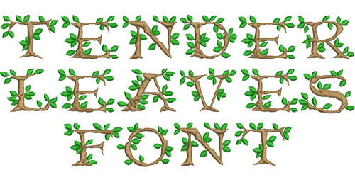 Tender Leave Font