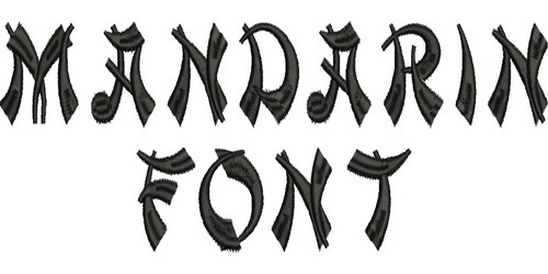 Mandarin Font