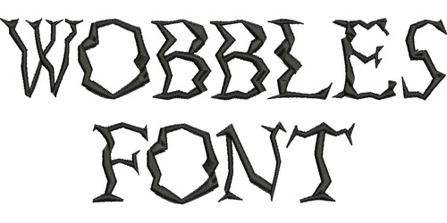 Wobbles Font