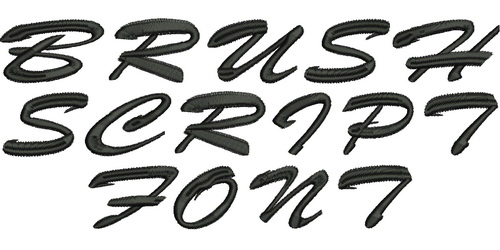 Brush Script Font