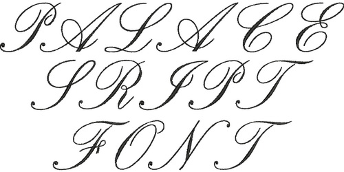 Palace Script Font