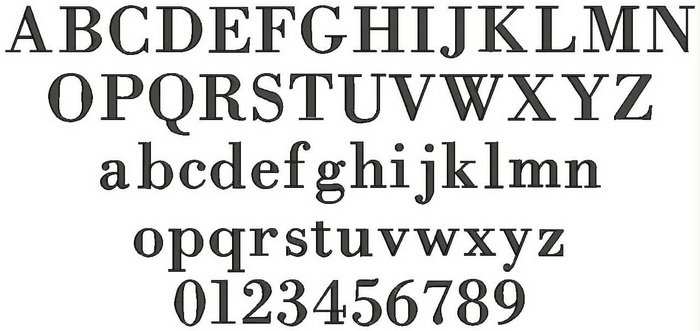 Bodoni Font