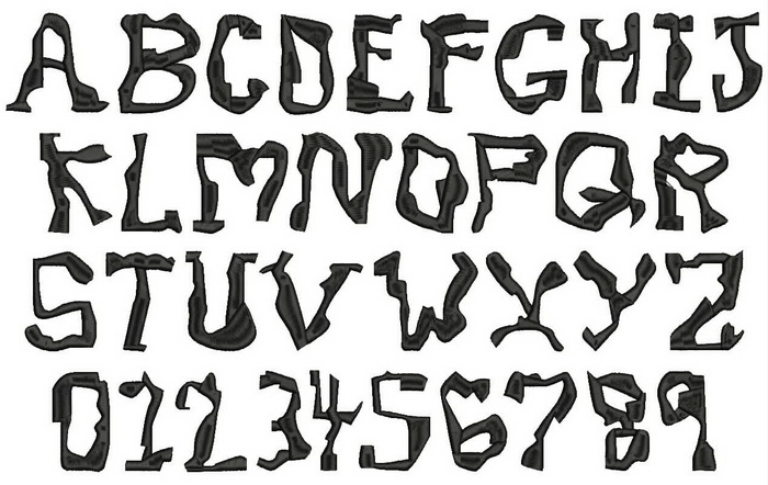 Dissonant Font