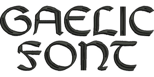 Gaelic Font