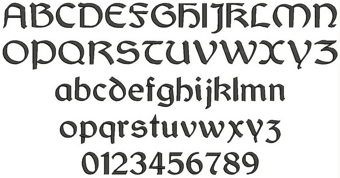 Gaelic Font